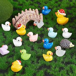 40 Pcs 4 Style Luminous Mini Ducks&nbsp;JX342A