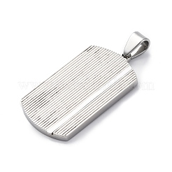 304 Stainless Steel Pendants&nbsp;STAS-U043-16P