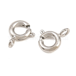 Brass Spring Rings&nbsp;KK-CBAA0F5-03P