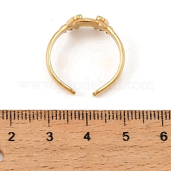 Brass Cuff Open Rings&nbsp;KK-CBA8D1E-03A-G