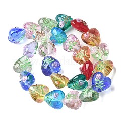 Handmade Transparent Lampwork Beads&nbsp;BLOW-D300-07A