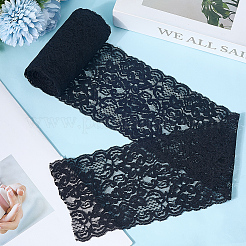 5Yards Polyester Lace Trim Ribbon for Jewelry Making&nbsp;OCOR-GF0004-78B