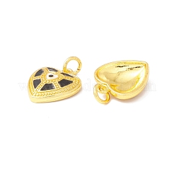 Brass Enamel Pendants&nbsp;KK-H428-07G