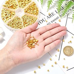 6 Styles Alloy Spacer Beads&nbsp;FIND-CJ0003-50