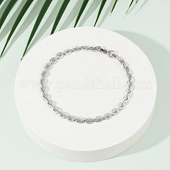 201 Stainless Steel Cuba Style Chian Bracelet for Men&nbsp;BJEW-B138-06P-03