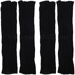 3 Pairs Acrylic Fiber Yarn Knitting Fingerless Gloves&nbsp;AJEW-DJ0001-59B