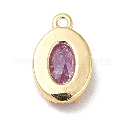 Glass Charms&nbsp;KK-M233-01G-B