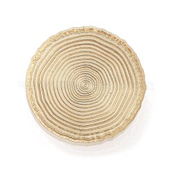 Tree Rings Brass Stamp Head&nbsp;AJEW-M036-02G