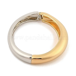 Alloy Hinged Bangles for Women&nbsp;BJEW-L629-06GP