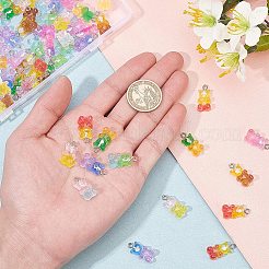 DIY Bear Resin Dangle Making Kits&nbsp;DIY-NB0004-25P