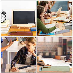 5Pcs 5 Colors PU Leather Pen Holder Case&nbsp;OFST-CL0001-04