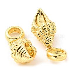 Brass European Dangle Charms&nbsp;KK-M247-10G