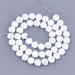 Spray Painted Non-magnetic Synthetic Hematite Beads Strands&nbsp;G-T116-24-16