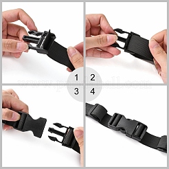 POM Plastic Side Release Buckles&nbsp;KY-R002-01
