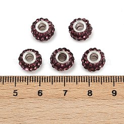 Resin Rhinestone Beads&nbsp;CPDL-H001-10x7mm-5