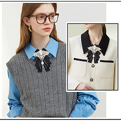 Bowknot Adjustable Polyester Bow Ties&nbsp;AJEW-WH0518-56A