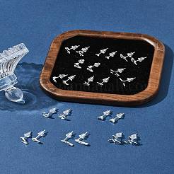 2 Pairs Alloy Stud Earrings for Women&nbsp;EJEW-FS0001-27C