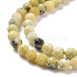Natural Yellow Turquoise(Jasper) Beads Strands&nbsp;G-D463-11C