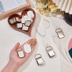 10Pcs Iron Baby Pacifier Clips&nbsp;DIY-OC0014-92P