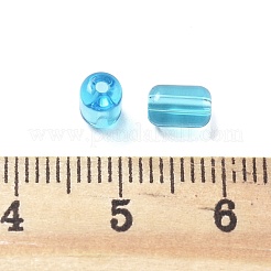 Transparent Imitation Jade Glass Beads&nbsp;GLAA-Z012-02I