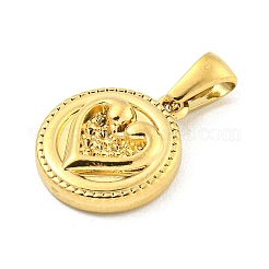 304 Stainless Steel Pendants Rhinestone Settings&nbsp;LS-STAS-O009-03A-G