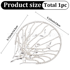 Rhinestone Hair Bands for Women Girls&nbsp;AJEW-WH20033-105