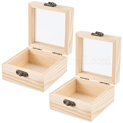 Wooden Storage Boxes&nbsp;WOCR-CL0001-02B