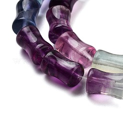 Natural Colorful Fluorite Beads Strands&nbsp;G-H051-B01-01