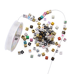 DIY Children's Day Gift Stretch Bracelets Kits&nbsp;DIY-CW0001-02