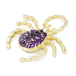Alloy Rhinestone Pendants&nbsp;PALLOY-R151-67G-02