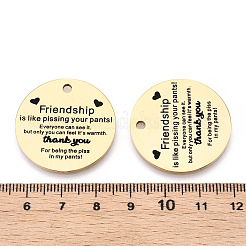 201 Stainless Steel Pendants&nbsp;LS-STAS-T064-37G-15