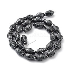 Synthetic Non-Magnetic Hematite Beads Strands&nbsp;G-H303-B05