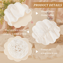 Polyester Ruffled Trimming&nbsp;DIY-WH0430-116B