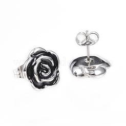 316 Surgical Stainless Steel Stud Earrings&nbsp;EJEW-F053-I01