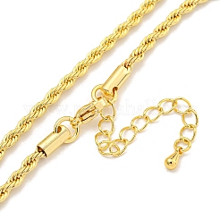 Brass Chain Necklaces for Women&nbsp;NJEW-G084-20G