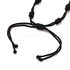 Adjustable Braided Nylon Cord Bracelet Making&nbsp;AJEW-JB00758