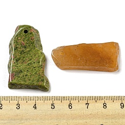 Natural Mixed Gemstone Pendants&nbsp;G-H304-02