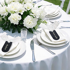 20Pcs Acrylic Wedding Seat Label&nbsp;AJEW-BM0001-24A