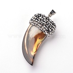Italian Horn Shell Pendants&nbsp;G-F215-15