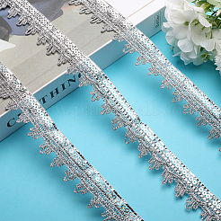 Sparkle Metallic Sequin Lace Trim&nbsp;OCOR-WH0073-04C