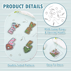 DIY Earring Making Kits&nbsp;DIY-TA0015-75