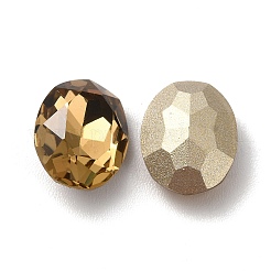 Faceted K9 Glass Rhinestone Cabochons&nbsp;GGLA-R402-07B
