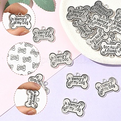 40Pcs Tibetan Style Alloy Pendants&nbsp;FIND-SC0020-53