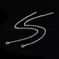 925 Sterling Silver Ear Stud Findings&nbsp;STER-I014-04S