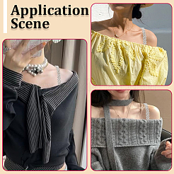 Iron Bra Straps&nbsp;DIY-WH20013-76P