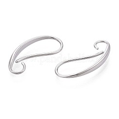 304 Stainless Steel Earring Hooks&nbsp;STAS-N108-29P