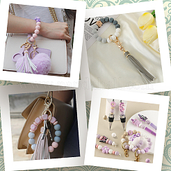 DIY Word Love Keychain Making Kit&nbsp;DIY-SC0022-53