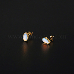 Opalite Teardrop Stud Earrings&nbsp;TZ1361-1