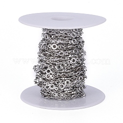 Tarnish Resistant 304 Stainless Steel Link Chains&nbsp;CHS-G014-09P