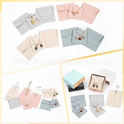 20Pcs Microfiber Jewelry Envelope Pouches&nbsp;ABAG-SP0001-47B